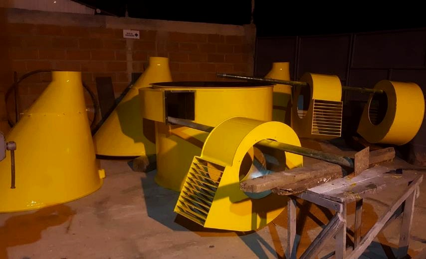 Componentes para equipos mineros